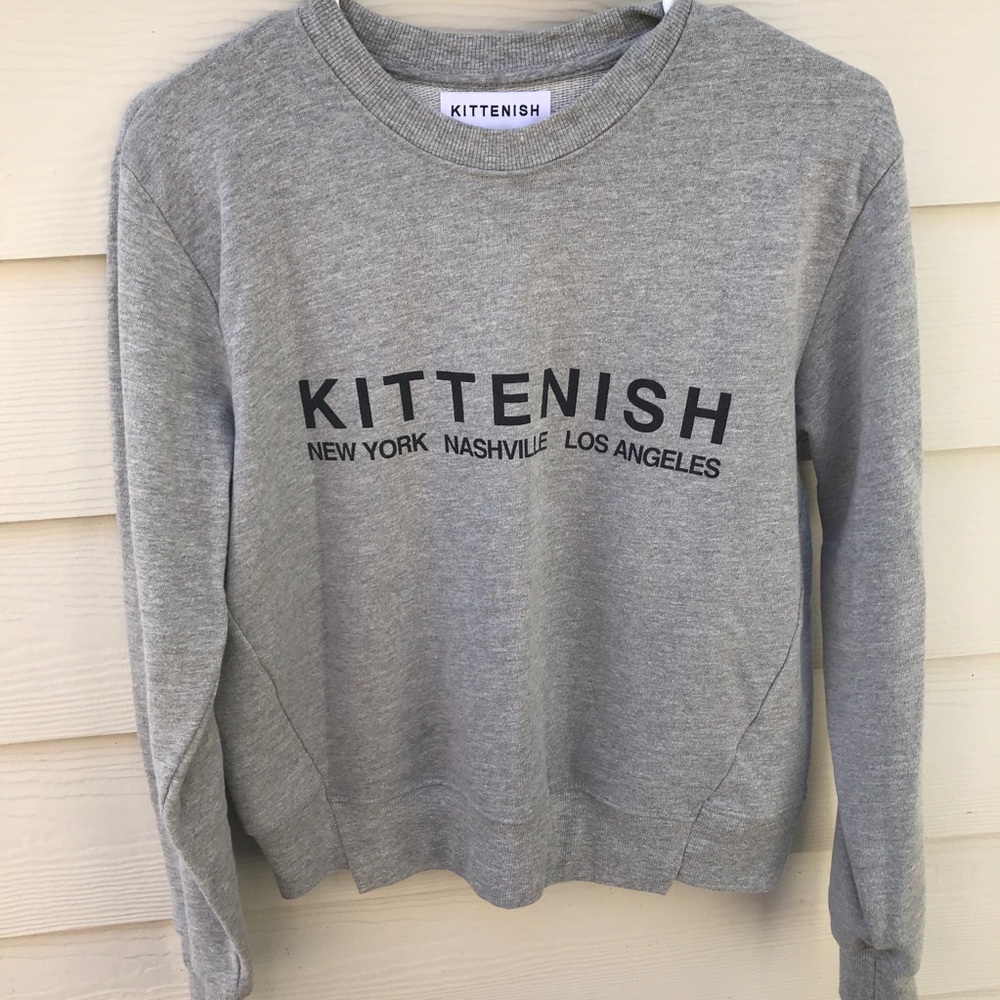 Kittenish sweatshirt